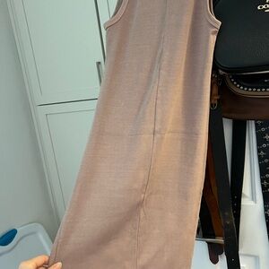 Old Navy Stretchy Tank Dress in Tan size small
